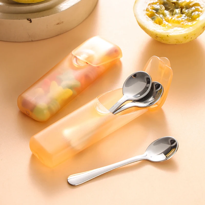 1/6PCS Portable PP Plastic Mini Travel Organizer - Eco-Friendly Storage Case for Toothpicks, Floss & Small Daily Items