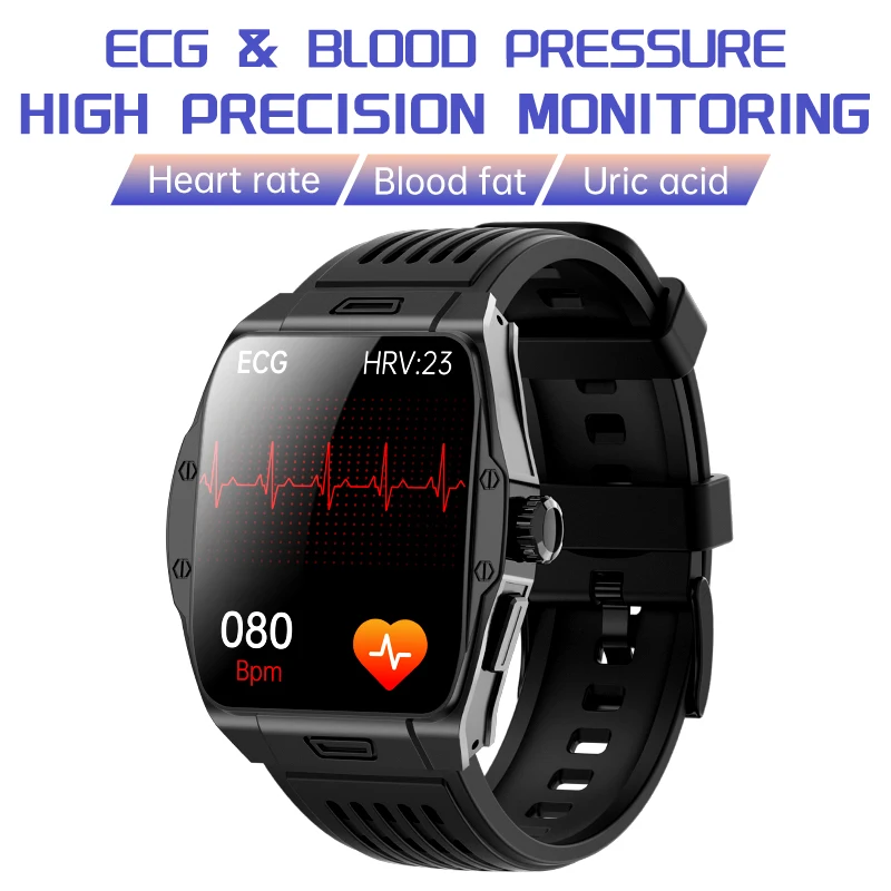 NAMOFOTO New ECG PPG Smartwatch 1.85