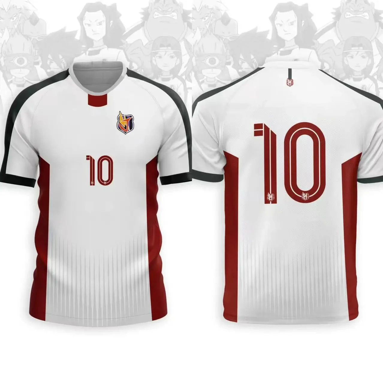 Anime Inazuma Eleven 3D Print T-Shirts Men Women Fashion Jersey Oversized Short Sleeve T Shirt Harajuku Tees Tops Man Clothing