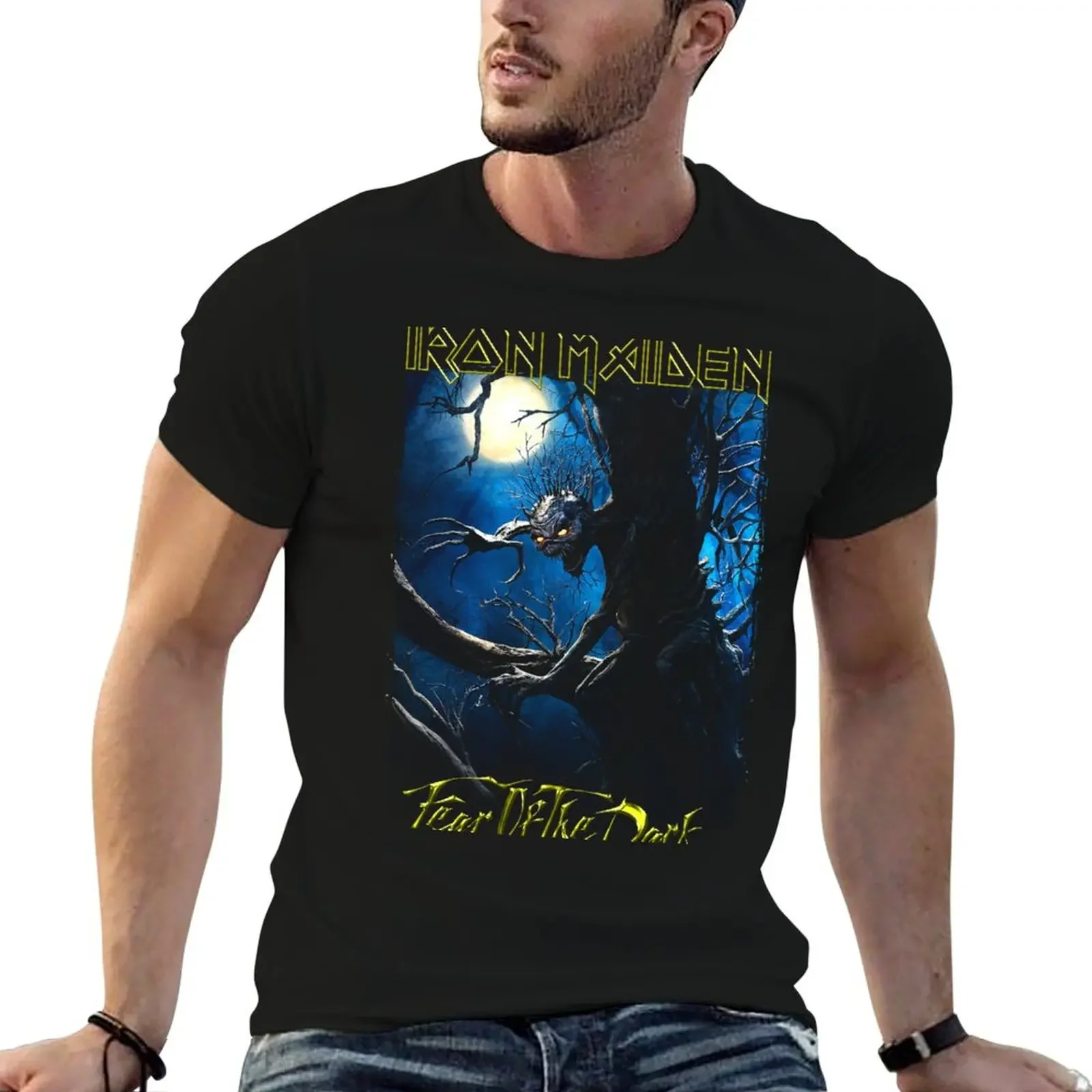 ironmaiden T-Shirt aesthetic clothes summer clothes sports fans mens t shirt