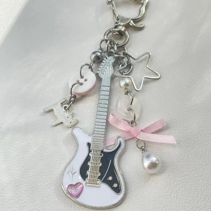 1PCS Retro Cross Keychain Pendant Men's Jeans Key Ring Bag Ornament Hanging Decoration