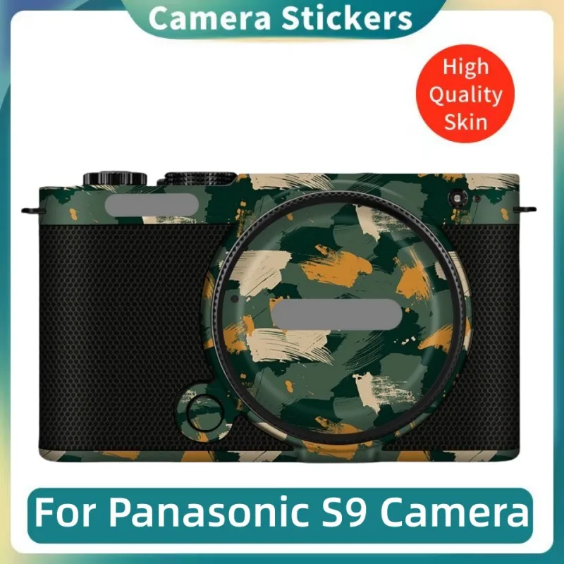 Pegatinas creativas para Panasonic Lumix S9, calcomanía de piel para cámara, película de envoltura de vinilo, abrigo protector antiarañazos S 9