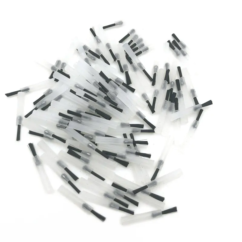 Dental 100 Pcs Reliable Disposable Composite Brush Tips With 1 Brush Handles Dentist Brush with Handle Dentist Material