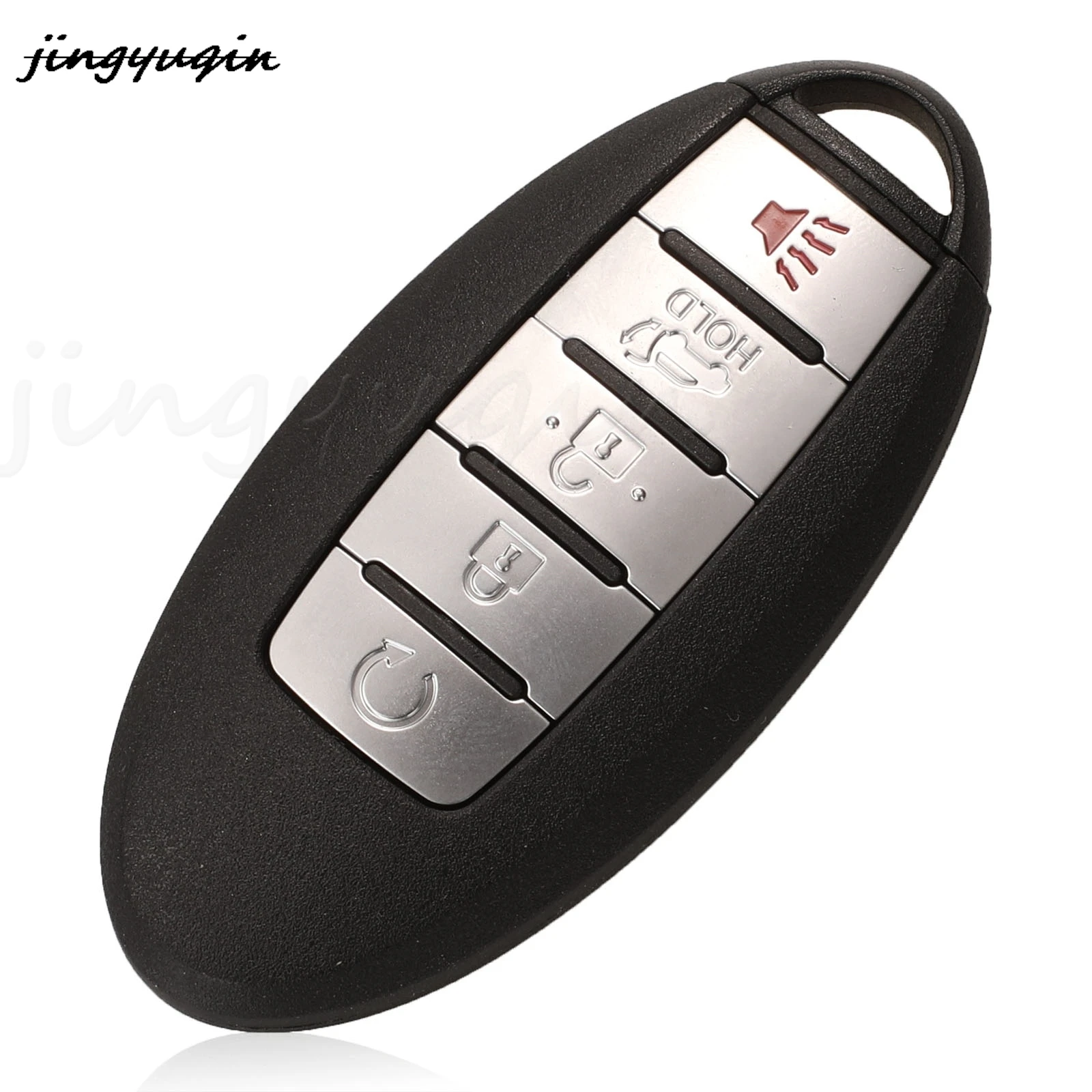 jingyuqin 5 Button Car Key Shell Case Car Key Fob Cover Housing For Nissan Altima Maxima 2013 2014 2015