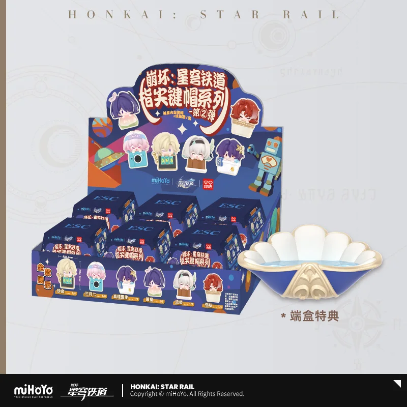 [Official]	Game Honkai Star Rail 3D DIY Keycap Acheron Marth 7th Dr Ratio Firefly Aventurine Sets Anime Cosplay Doujin Gifts