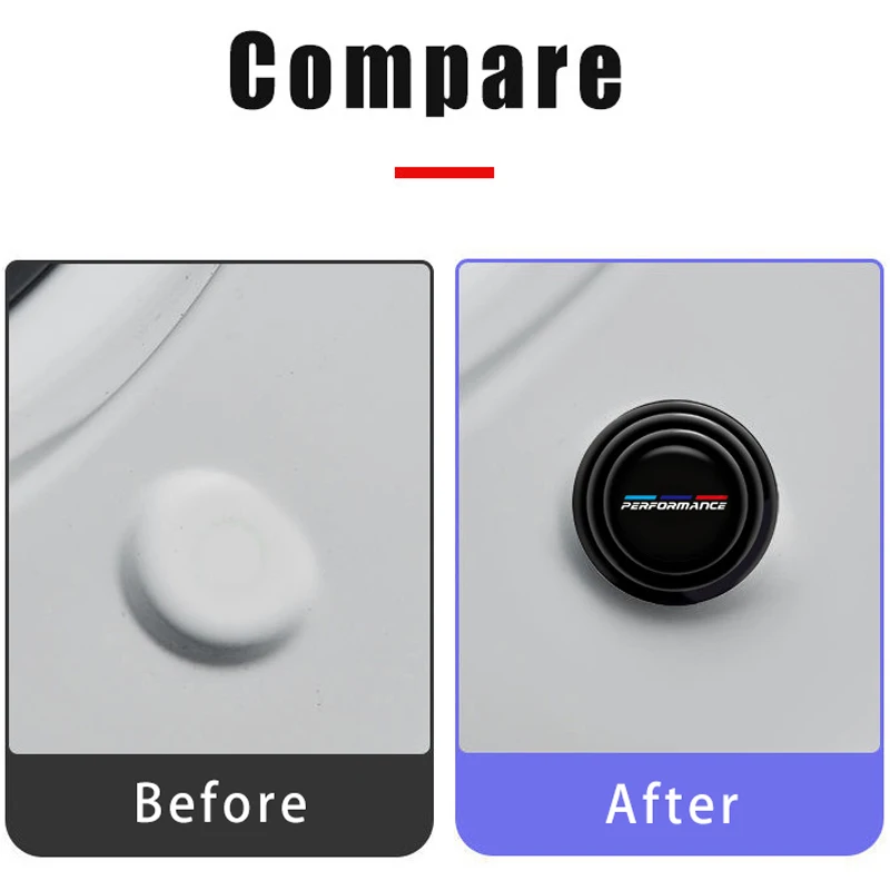 10Pcs Soundproof Silicone Pad Car Styling Door Crash Pad For BMW X5 E70 E53 F15 G05 E84 F48 E83 F25 G01 X1 X2 X3 X4 X6 E71 F11