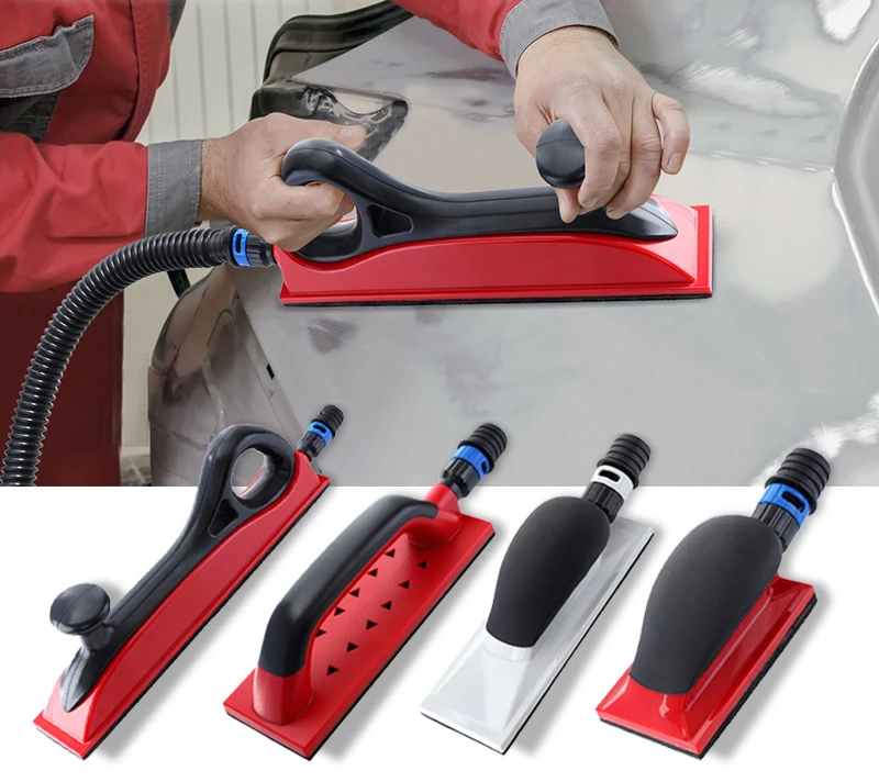 

Hand push plate dry grinding hand grinding plate vacuum grinding plate self-adhesive sandpaper car putty