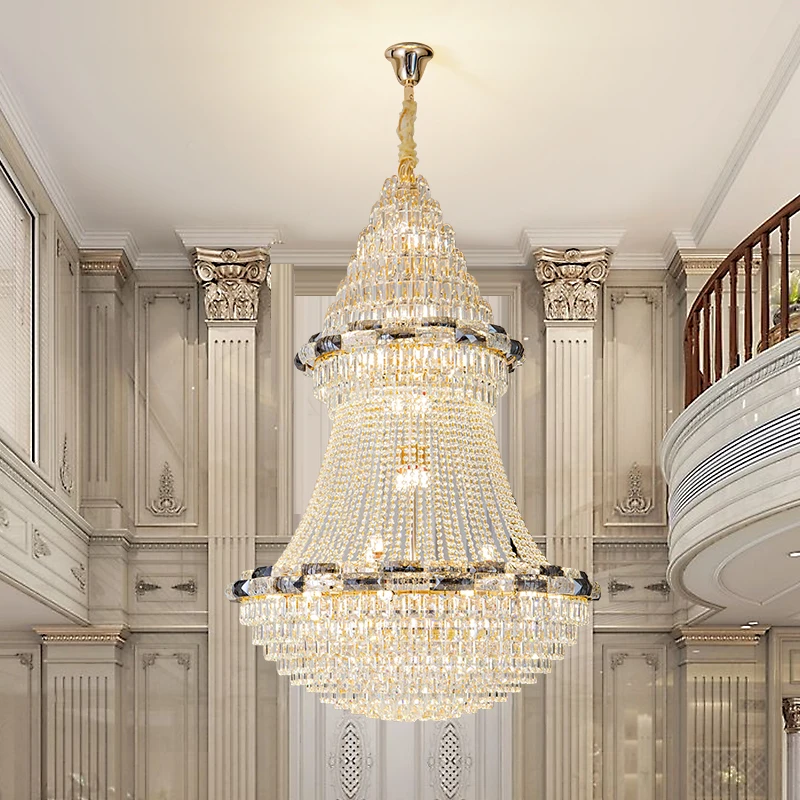 

Light Luxury Living Room Chandelier European Crystal Lamp high-end Restaurant Light Warm Romantic Dedroom Creative Lighting Lamp