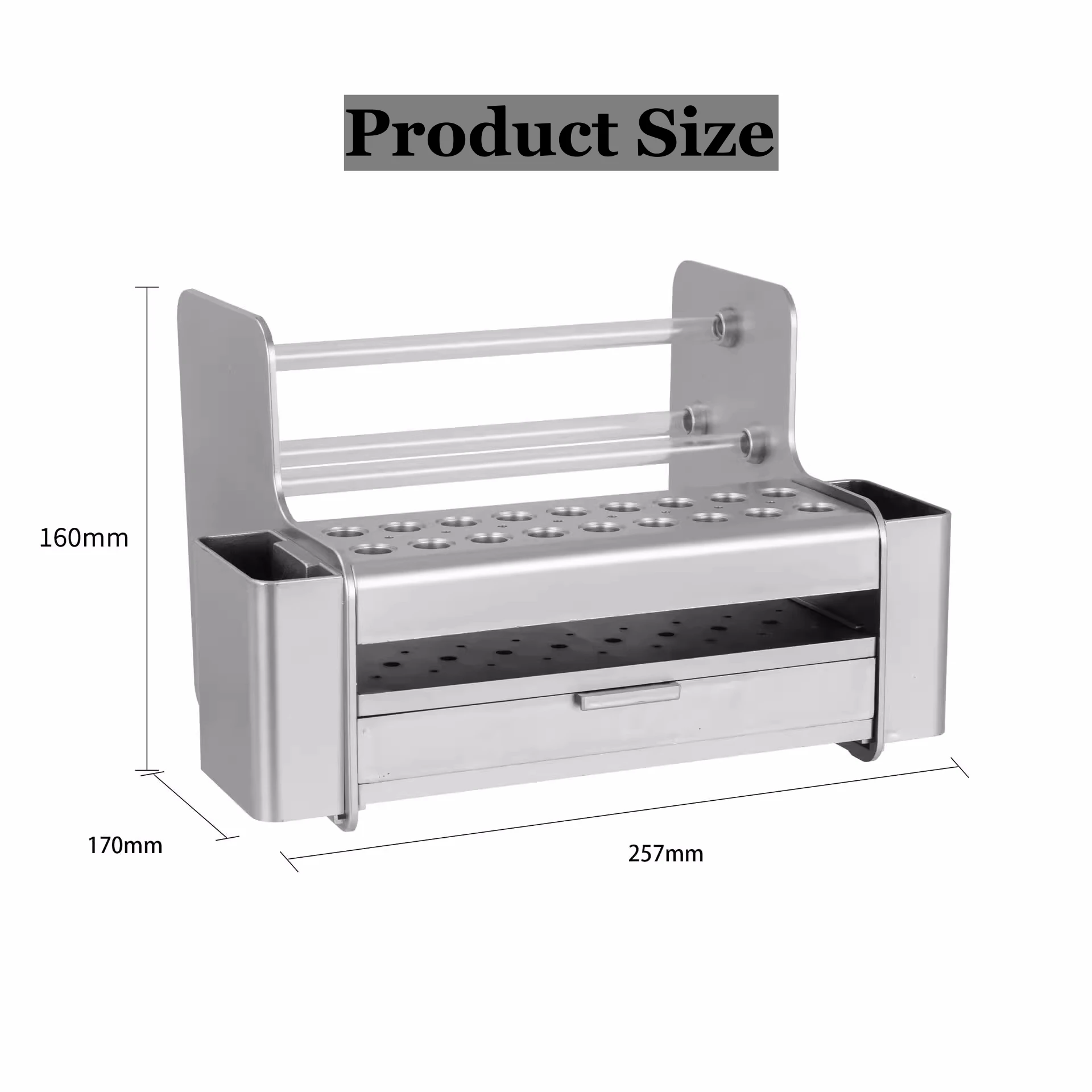 Multifunctinoal Phone Repair Tools Storage Box Deskop Screwdriver Tool Organizer for Watch Electronics Repair Pad Sorting