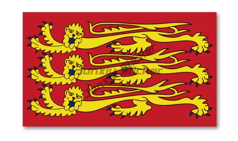 

ROYAL STANDARD ENGLAND FLAG VINYL STICKERS CAR VAN TRUCK TAXI LORRY