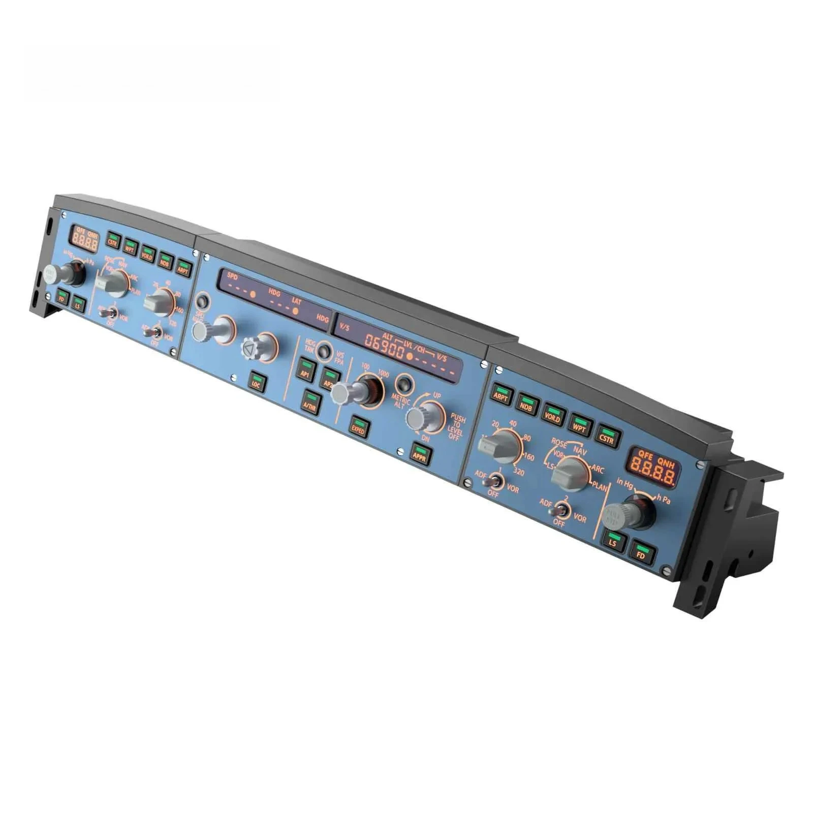 

A320 EFIS-L&R with FCU Full-size EFIS Unit Flight Control Panel Flight Game Simulator Support for X-Plane MSFS2020