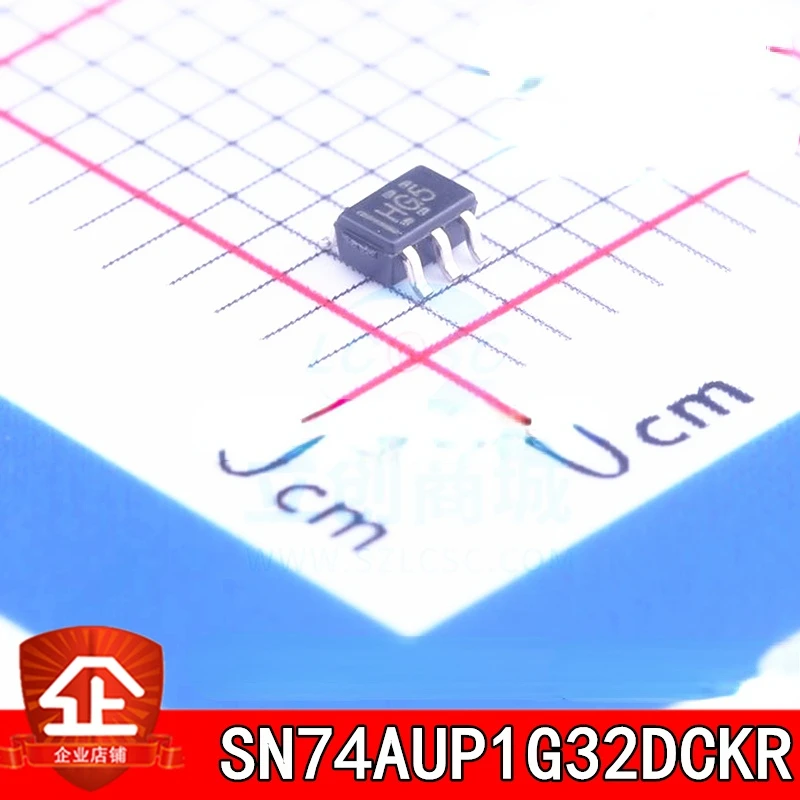 

10pcs New and original SN74AUP1G32DCKR Screen printing:HG* SOT-353 Single input are or gate chip SN74AUP1G32DCKR SOT-353 HG*