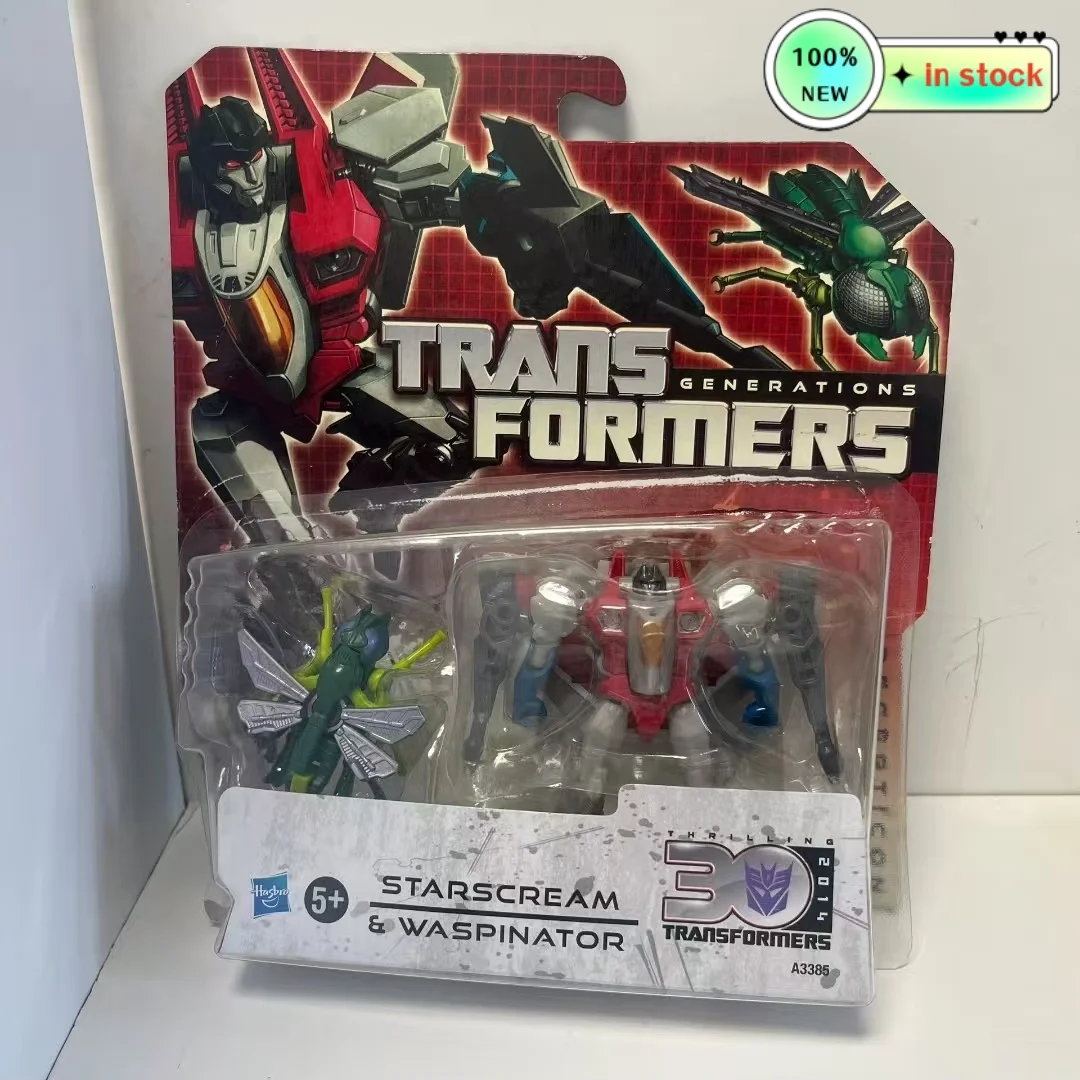 

Fans Hobby Original Transformer G series 30th-Starscream G1 Movie Cartoon Action Figure Anime Movable Robot Collectible Toy Gift