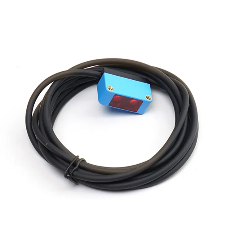 CHUX Long Detect Distance Diffuse Type Photoelectric Sensor Switch NPN PNP E3ZG-D62 Small Spot 2m Distance Adjustable Infrared