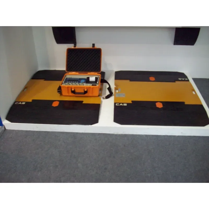 Heavy Duty 30 Ton Truck Axle Weighing Scale Portable Digital Vehicle Weight Bridge for Logistics Transport Industrial Use