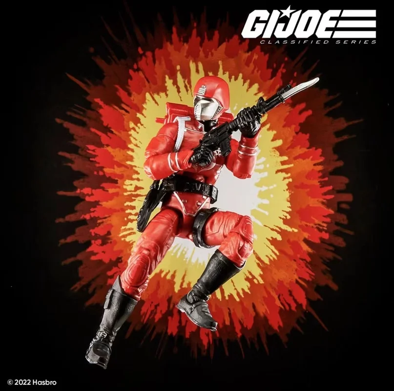 

Spot Special Forces Limited To 6-inch Movable Hanging Card Version Snake Eye Red Guards Can Collect Birthday Gifts Gk Statues