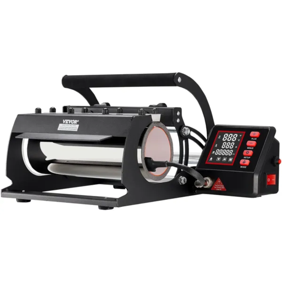 VEVOR 텀블러 열 프레스 |   11-30온스 머그컵 승화 롤러 |   검정색