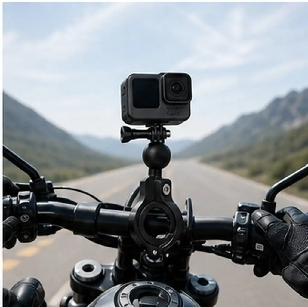 1Set Ball-Style Aluminum Alloy Handlebar Mount Base Phone Holder Adapter Motorcycle Scooter Mount Phone Holder Balls Adapters