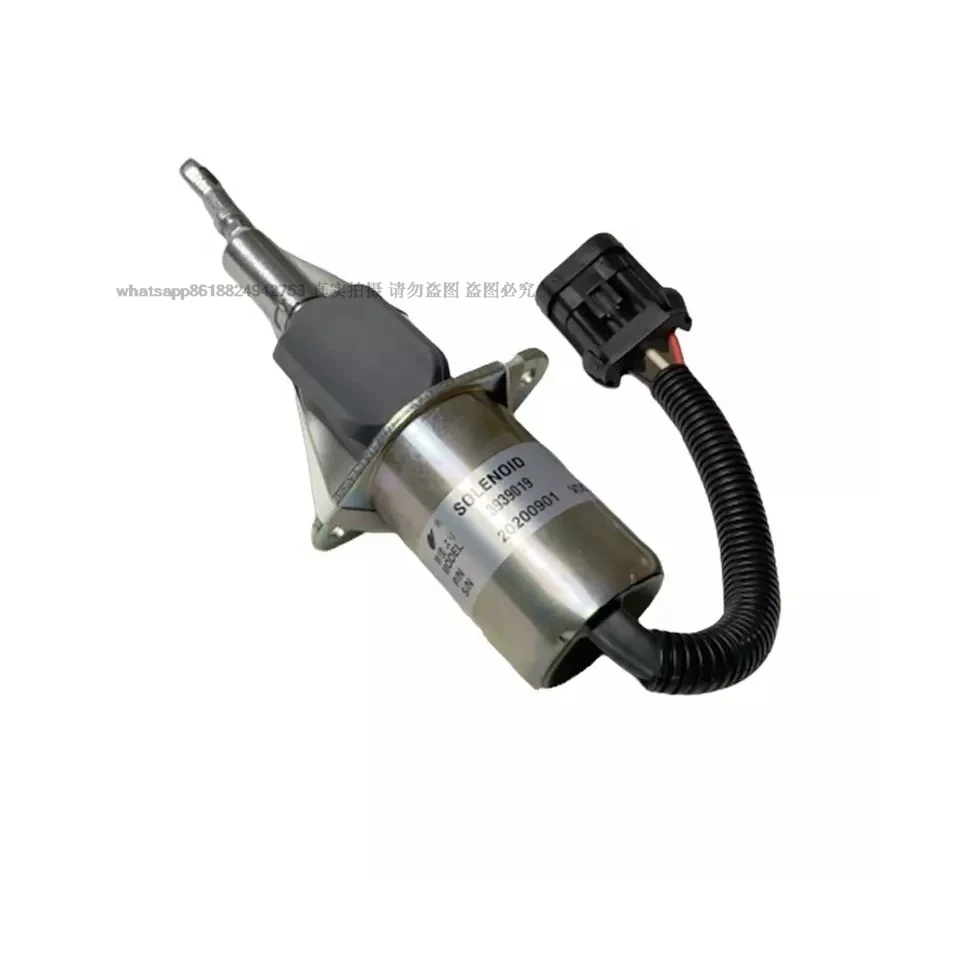 

Excavator parts 24V diesel engine Shut off valve stop solenoid valve 3939019