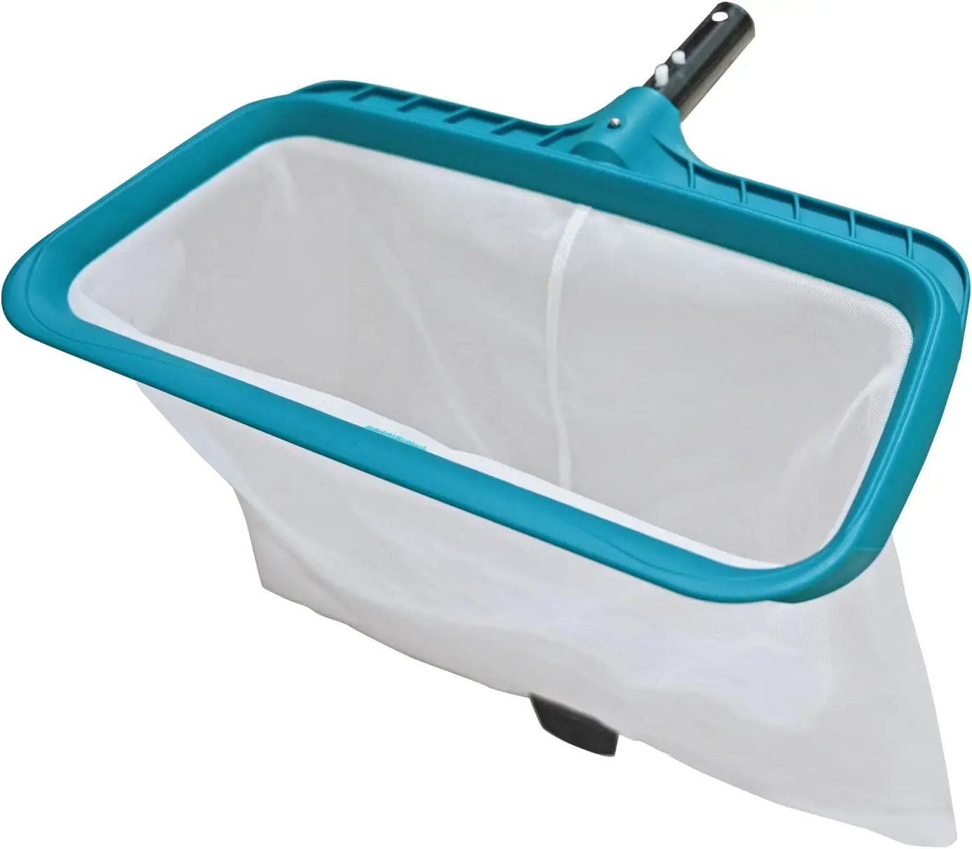 

Professional Pool Skimmer Net, Heavy Duty Swimming Leaf Rake Cleaning Tool with Deep Fine Nylon Mesh Net Bag - Fast Cleaning,Easy Scoop Edge,Debris Pickup Removal (No Pole)