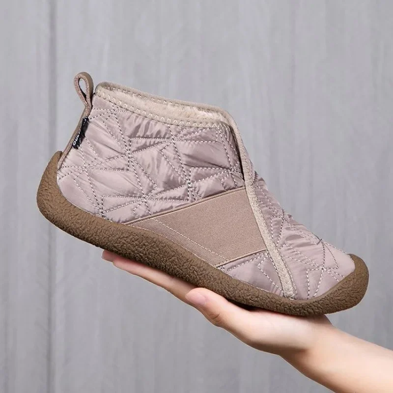 Winter Hot selling Women's Shoes, Comfortable and Warm Women's Snow Boots with Thick Velvet on One Step 2025