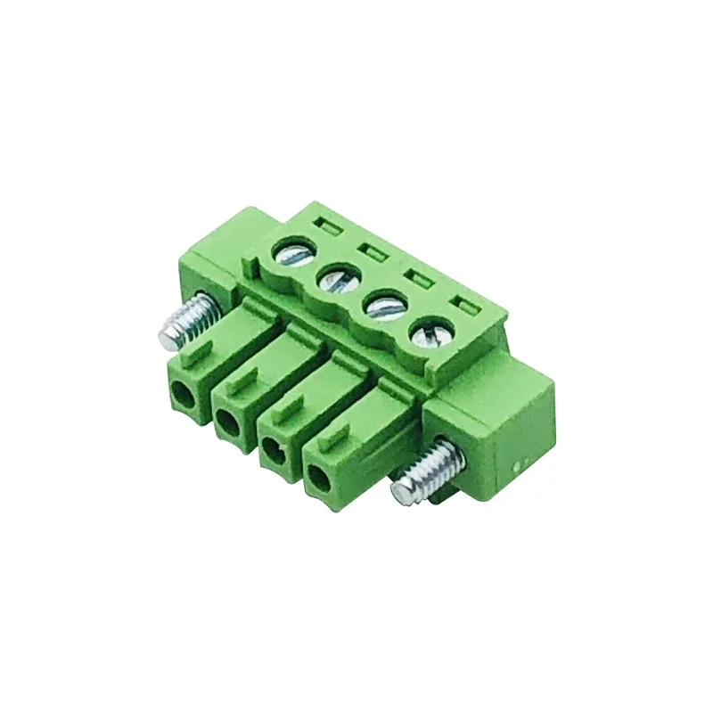 Wire connector 15EDGKM-3.81mm plug-in terminal with lug screw, flange fixing plug, 2P3P4P5P-24P image 5