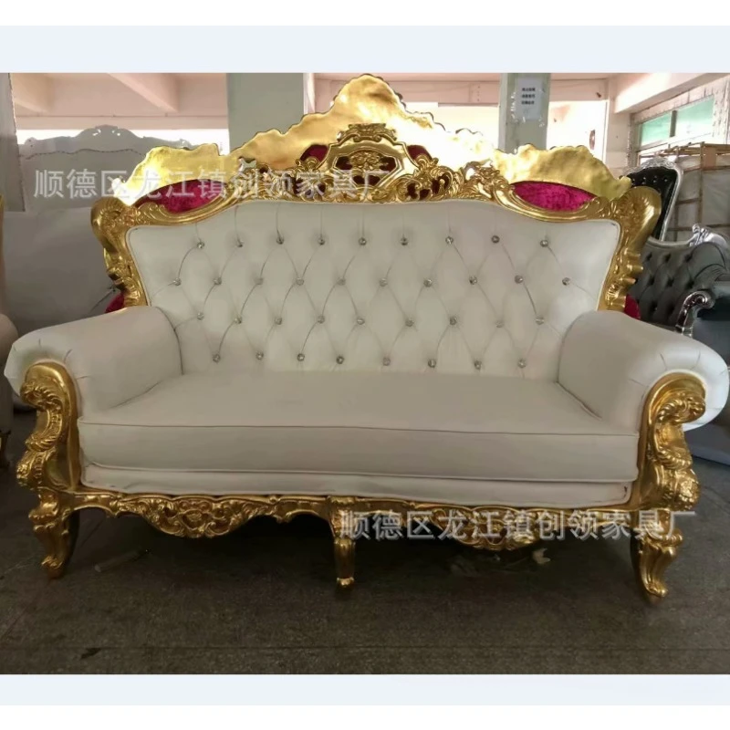 Manufacturer wholesale, European hotel sofa, wedding double sofa, beauty club cafe leisure sofa