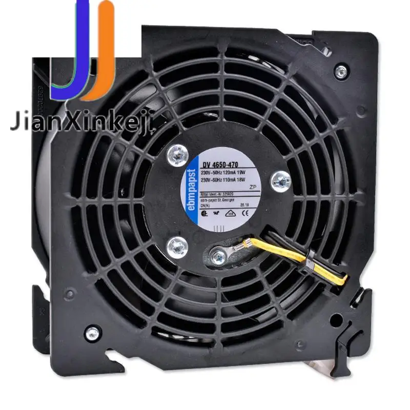 DV 4650-470 12Cm 120X120X38Mm AC230V 220V 120mA 19W Kipas Pendingin Logam Kabinet Kelas Atas