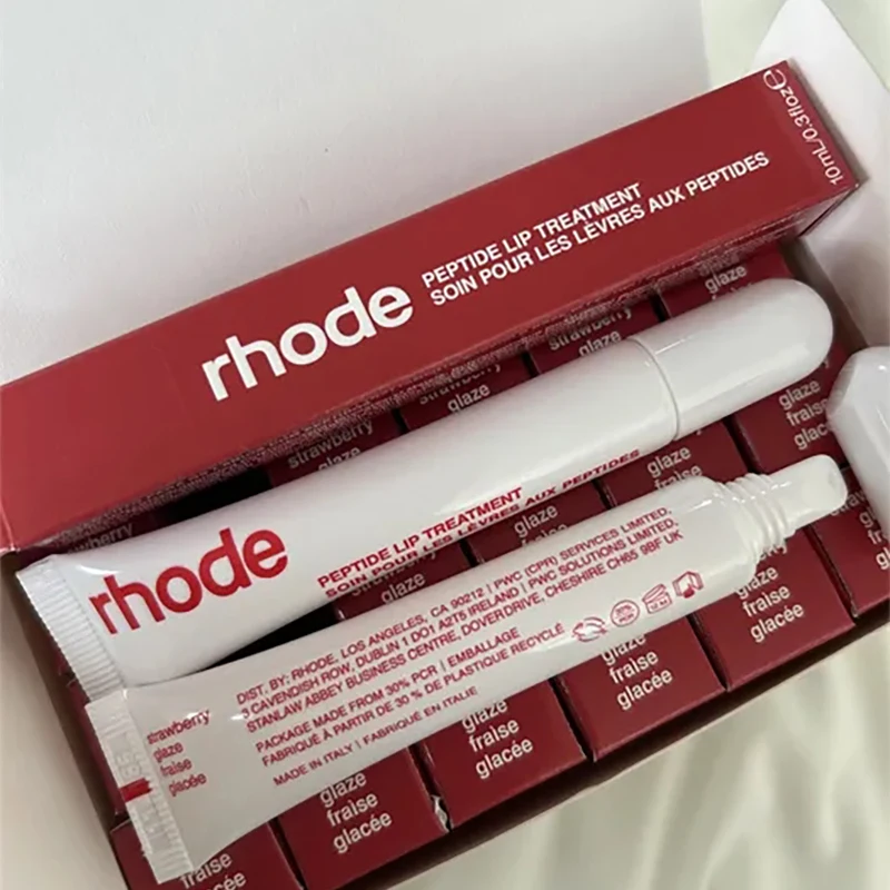 ニューロードリップグロス、ぷるぷる保湿リップグレイズ、ストロベリーオイル配合、長持ちする栄養リップスティック、女性・女の子向けケア製品