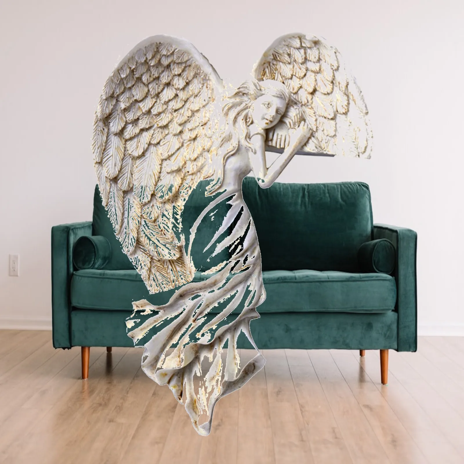 Door Frame Angel Decor Ornament for Living Room Housewarmimg Decoration