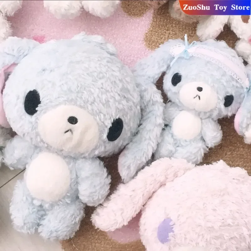 Kawaii Sugarbunnies 마스코트 플러시 키 체인 Shirousa Kurousa 귀여운 달콤한 열쇠 고리 체인 열쇠 고리 열쇠 고리 가방 펜던트 장난감 인형
