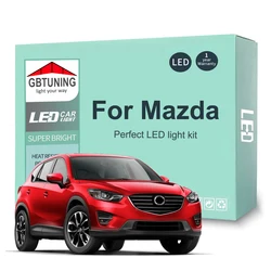 LED Interior Light Bulb Kit For Mazda 2 3 5 6 CX-3 CX-5 CX-7 CX-8 CX-9 CX3 CX5 CX7 CX8 CX9 Canbus Indoor Lamp Car Accessories