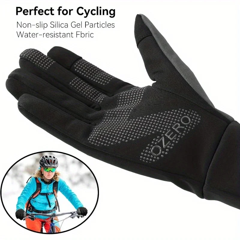 Schaatshandschoenen Touchscreenhandschoenen Dames Winddicht Koud weer Accessoires Wanten met touchscreen voor vingers Antislip