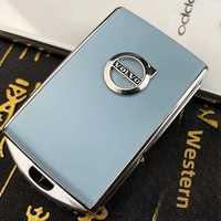 Volvo Car Key Cover Shell Buckle Bag Simple Style Automobile Accessories Suitable for XC40 XC60 XC90 S60 S90 V60 Key Case