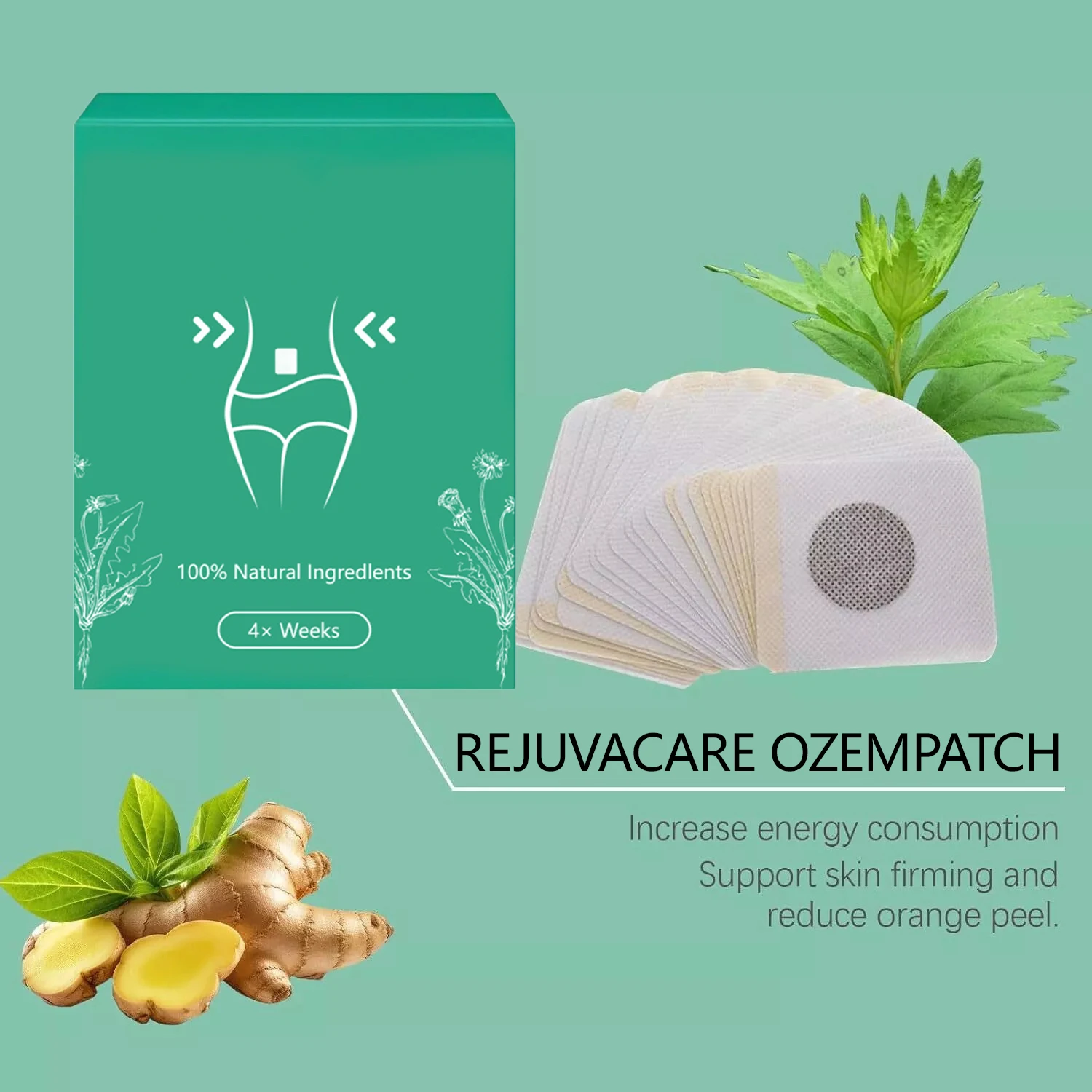 

30pcs Firming Waist Navel Patches Sculpting Belly Stickers Slimming Patch Removal Cellulite Fat Burning Weight Loss Body Shaping