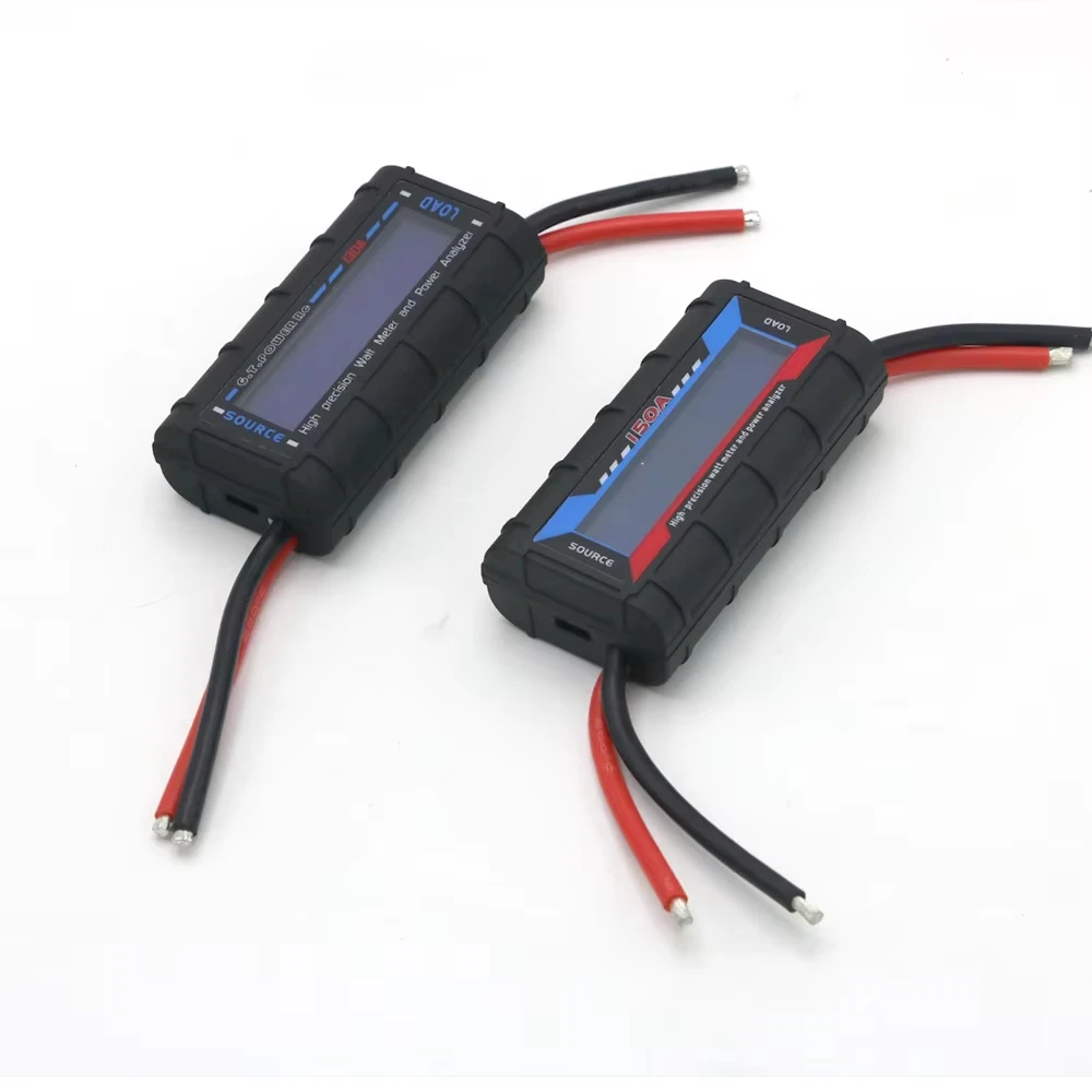 High Precision 130A 150A 200A Watt Meter Power Analyzer LCD Voltage Amp Tester Performance Monitor For RC Car