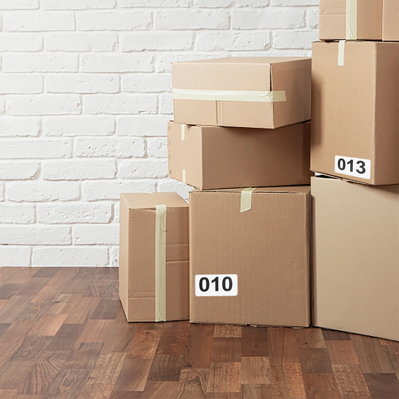 

1 Roll Number Stickers Removable Strong Adhesive Label for Home Office Warehouse Storage Sorting System Useful Number Pasters