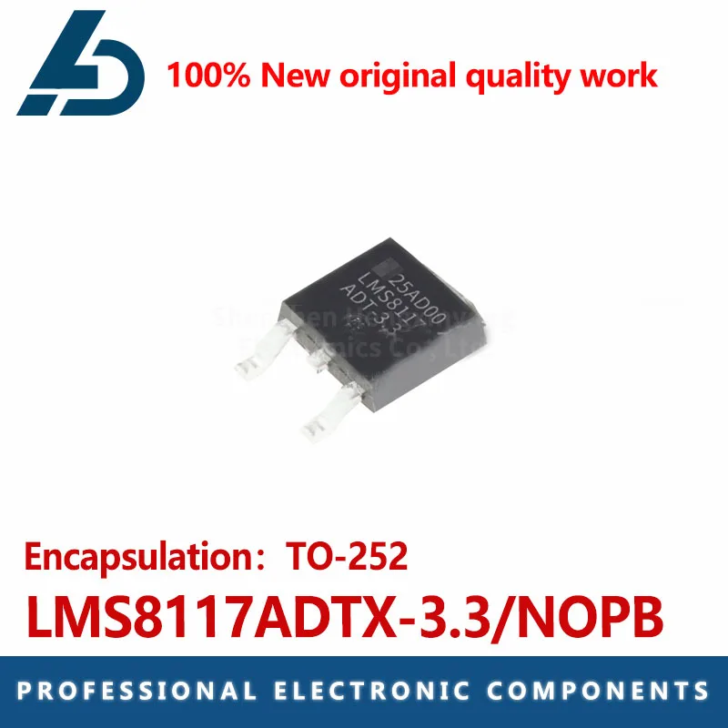 LMS8117ADTX-3.3/NOPB linear regulator package TO-252 3.3V 1A