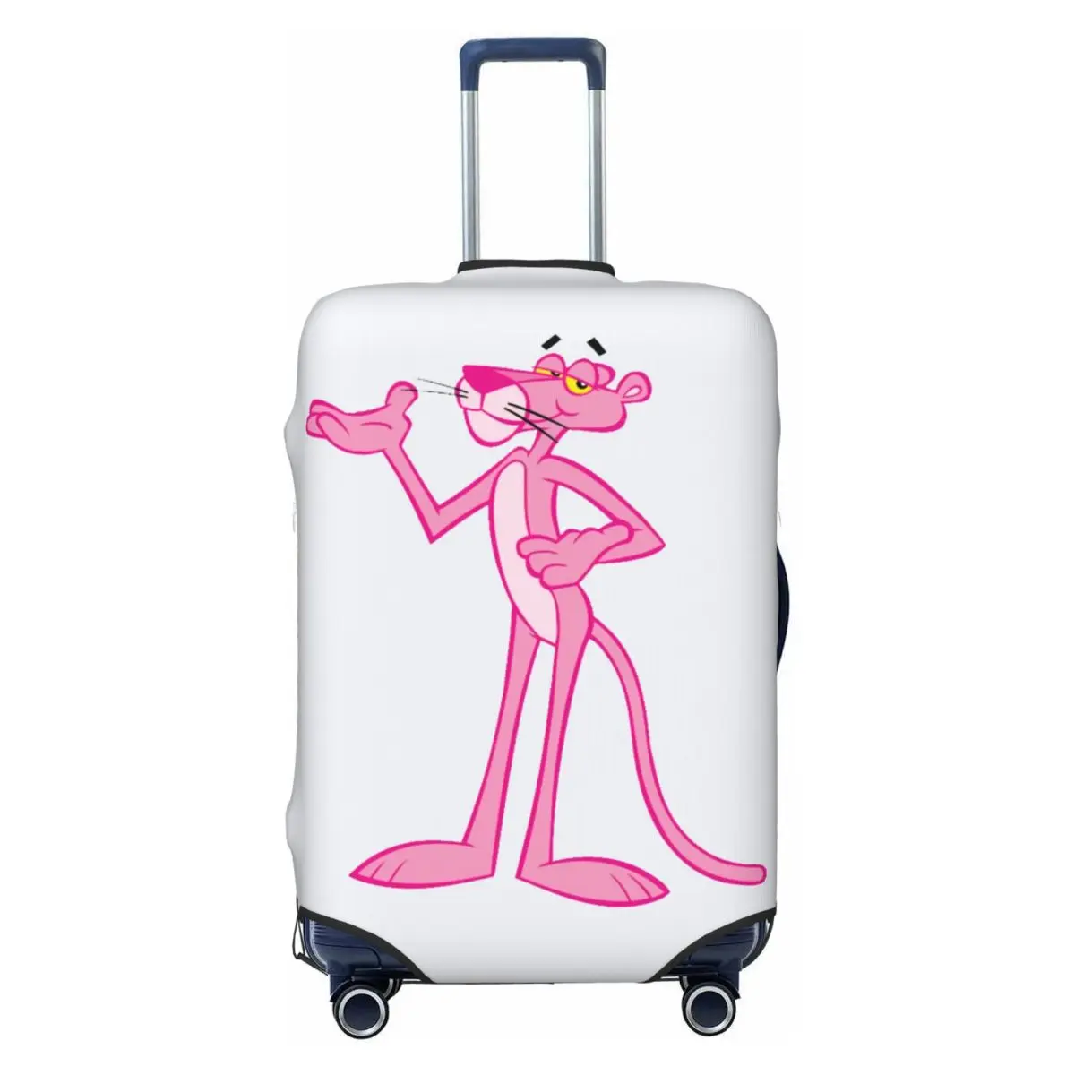 

Custom P-Panthered Anime Cartoon Travel Luggage Cover Dust Proof Suitcase Cover Protector Fit 18-32 Inch