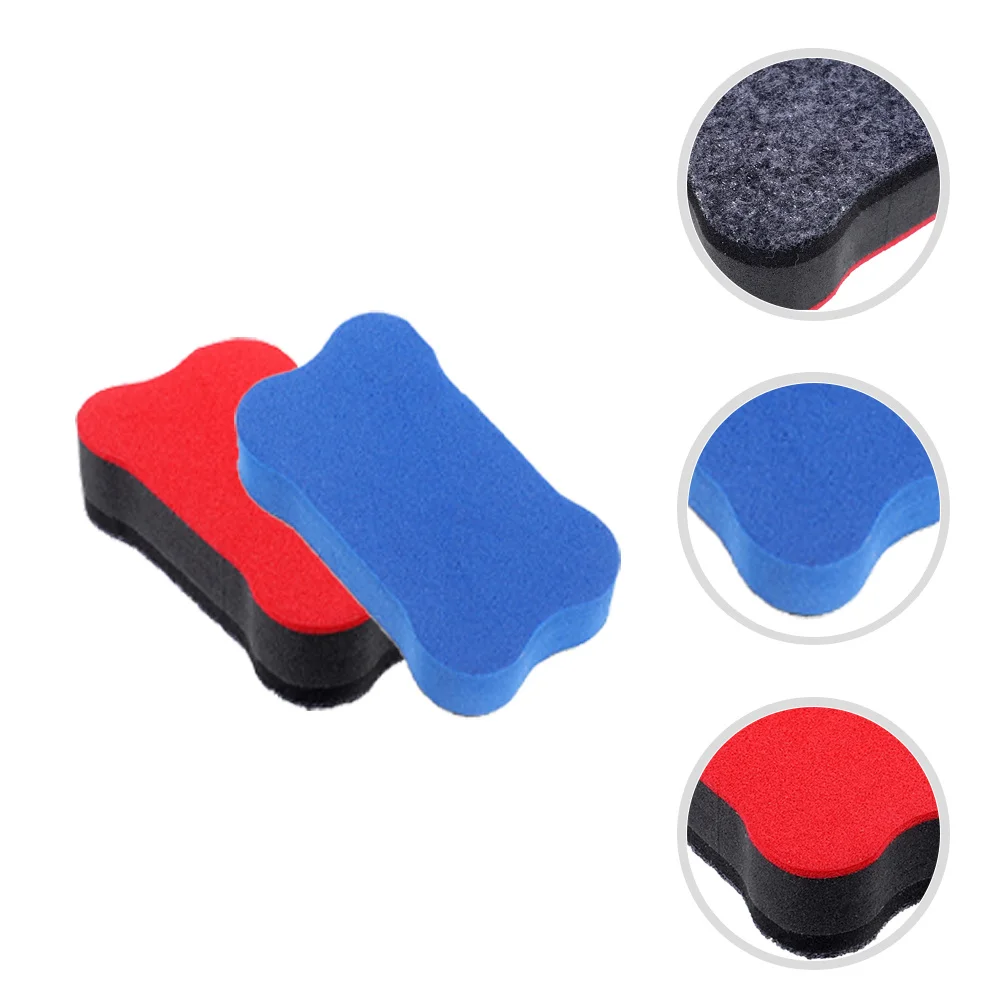 24 Stück Whiteboard-Radiergummis für Kinder, wiederverwendbare Filztuch, trocken abwischbare Radiergummis, tragbar, leicht, Klassenzimmerzubehör für Lehrer