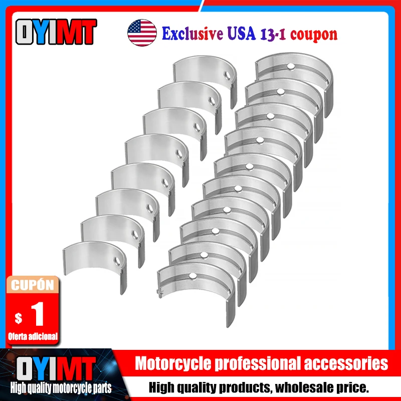 18 Pcs Motorcycle C…