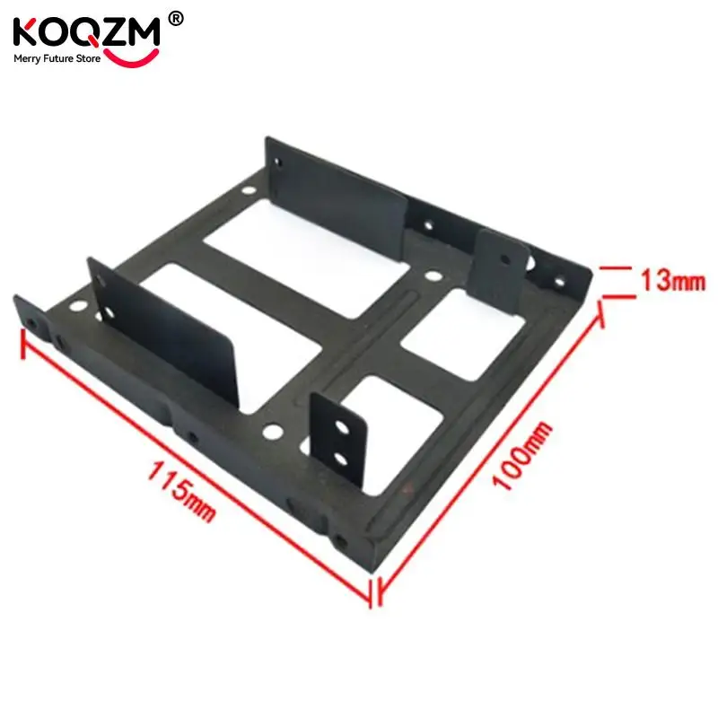 Suporte de montagem de 2.5 a 3.5 polegadas, adaptador interno para disco rígido