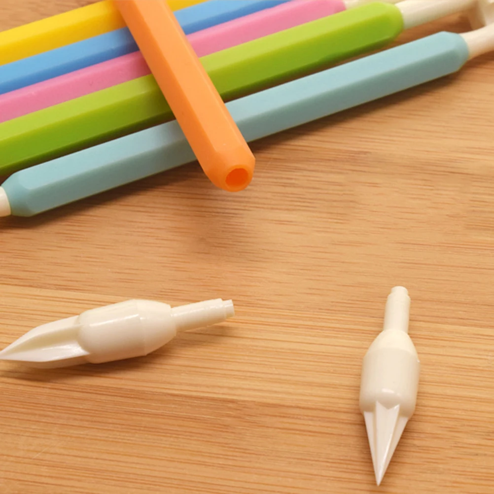 

9 Pcs Baking Tools Decorating Scraper Carving Pens Fondant Sugar Craft Marzipan Cookie DIY Set