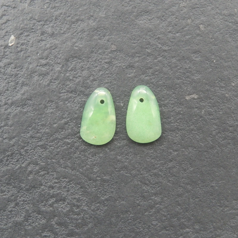 

2 шт. натуральный хризопраз, каплевидные компоненты, пишный зеленый цвет, тонкая матрица, пчелиные подвески для изготовления ювелирных изделий, 14x8x3 мм-1 г