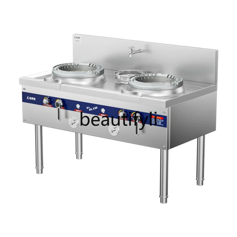 

Commercial Restaurant Energy-saving Gas Stove with Flameout Protection, Gas Stove for Liquefied Gas, Special Natural Gas Stove
