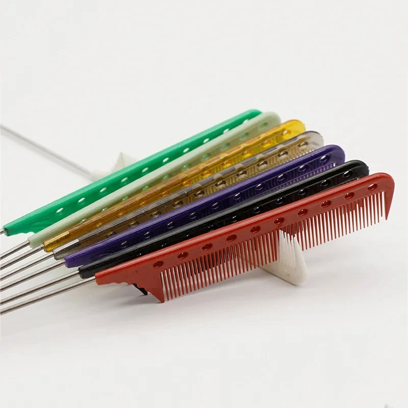 Pointed Comb Hair Salon Hairdresser Comb Hairstylist Steel Needle Pointed Tail Combs Barber Shop Professional Styling Hairbrush
