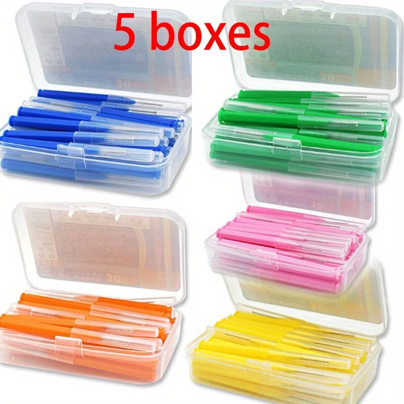 30pcs Interdentale Borstels Tandheelkundige Borstel Tanden Voor Tandheelkundige Orthodontische Schoon Tanden Schoonmaken Gereedschap Zachte Borstels