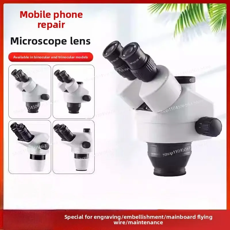 XSZ6745-B8L Joint Focus Trinocular Zoom Stereo Microscope - Mobile Phone Repair Professional Tool