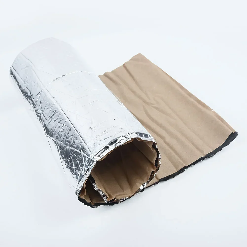 Accessory Soundproof Pad Air Conditioning Tube Car Double Sided Firewall For Car Hood Insulation Mat 25cm*50cm