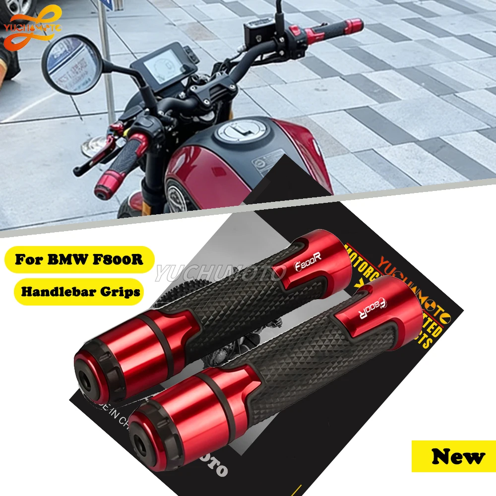 For BMW F800R F800 R F 800 R 2009-2021 Motorcycle Accessories Aluminum Handlebar Grips Handle Bar Cap End Plugs